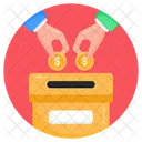 Money Box Donation Box Charity Box アイコン