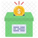 Donation Box Charity Box Funding アイコン