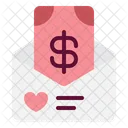 Donation envelope  Icon