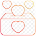 Donation Heart  Icon
