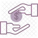 Donation Charity Money Icon