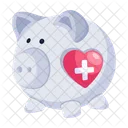 Piggy Bank Donation Piggy Charity Icon