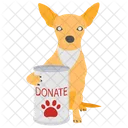 Donation to animal  Icon