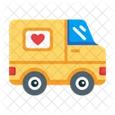 Donation Truck Donation Pickup Delivery Truck Icon