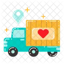 Donation truck  Icon