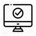 Computer Monitor Approved Icon