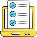 Done Tasks Checklist Checkmarks Icon