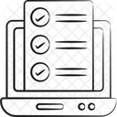 Done Tasks Checklist Checkmarks Icon