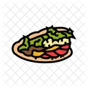 Doner Kebab Turkish 아이콘