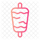 Doner Kebab Fast Food Icon