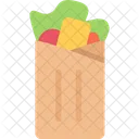 Doner Kebab Pack Symbol Icône