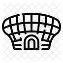 Public Space Stone Walls Sightseeing Icon