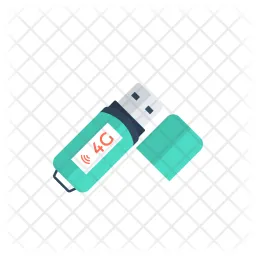 Dispositivo USB de Internet  Icono