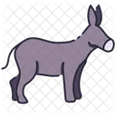 Cartoon Donkey Icon