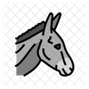 Donkey Animal Wild Icon