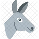 Donkey Animal Donkey Face Icon