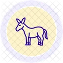 Donkey In Stable Donkey Stable Icon