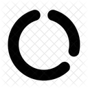 Utilisation Diagramme Circulaire Statistiques Icon