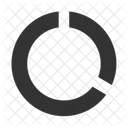 Utilisation Diagramme Circulaire Statistiques Icon