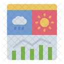 Données climatiques  Icône