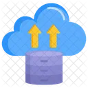 Donnees Cloud Base De Donnees Cloud Computing Icône