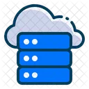 Données cloud  Icône