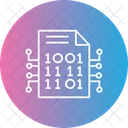 Donnees De Cryptage Icône