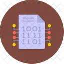 Document Donnees Cryptage Icône