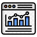 Donnees Financieres Rapport Graphique Icône