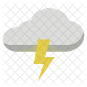 Donner Gewitter Blitz Symbol