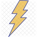 Elektrizitat Blitz Donner Symbol