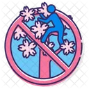 Mdo Not Donot Climb Sakura Trees Do Not Climb Trees アイコン