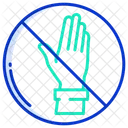 Donot Touch Do Not Touch No Tocuh Symbol