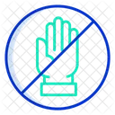 Donot Touch Hand  Icon