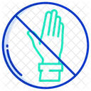 Donot Touch Do Not Touch No Tocuh アイコン