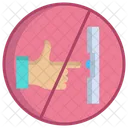 Donot Touch Icon