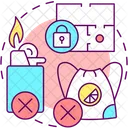 Bring Bags Lighters Icon