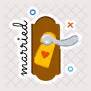 Dont Disturb Door Handle Door Knob Icono