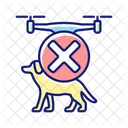 Safety Pet Drone Icon