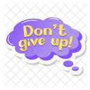 Dont Give Up  Icon