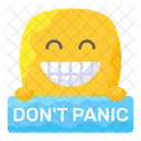 Dont Panic Phrase Emoji Symbol