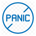 Dont Panic Warning Sign Signaling Icon