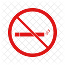 Dont Smoke No Smoking Forbidden Icon