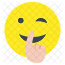 Dont Speak Emoji Emoticon Emotag Icon