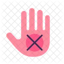 Stop Touch Hand Icon
