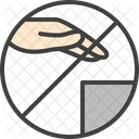 Dont Touch Hand Icon