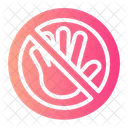 Dont Touch Do Not Touch Hand Icon