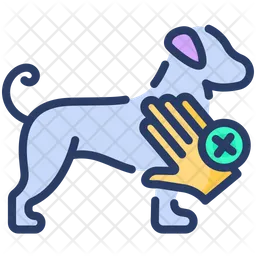 Don't Touch Animals  Icon