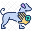 Dont Touch Animals Icon