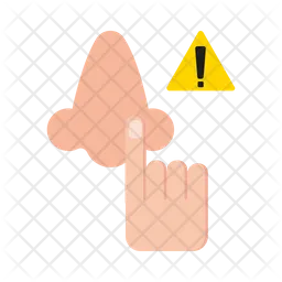 Dont Touch Nose  Icon